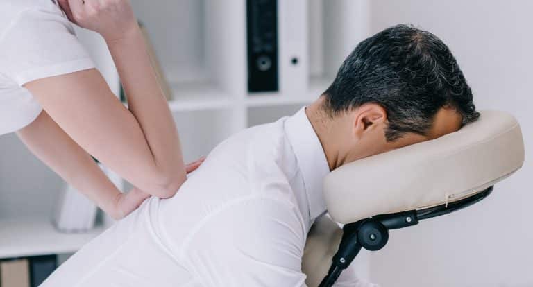 Formation Massage Assis sur Chaise