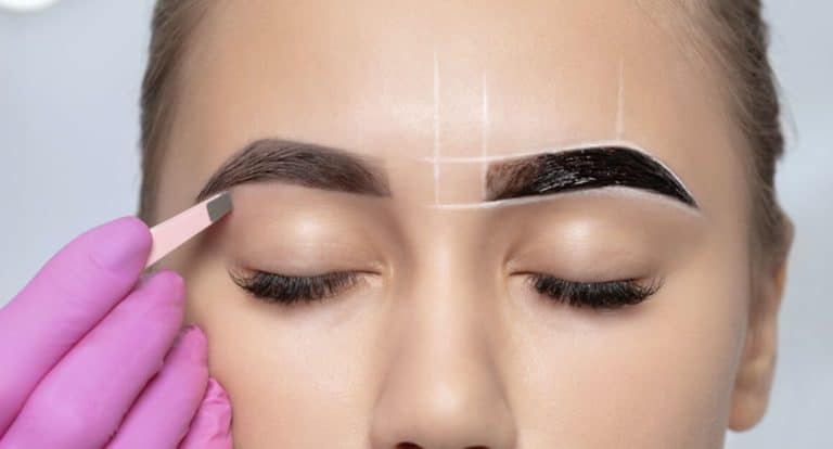 restructuration sourcils et mapping